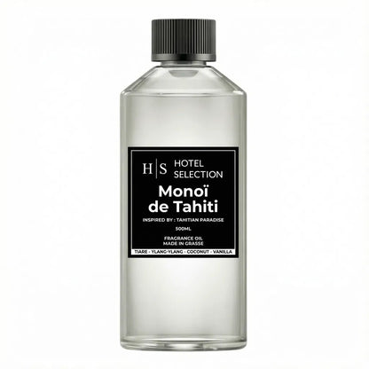Huile de Parfum Monoï de Tahiti| Parfum d'Intérieur